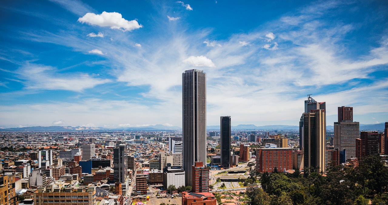 Bogota cityscape